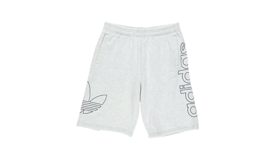 Originals French Terry Outline Short "Light Grey Heather / Collegiate Navy" DV3272