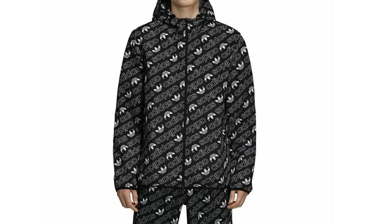 Monogram Windbreaker Jacket "Black" DH4796