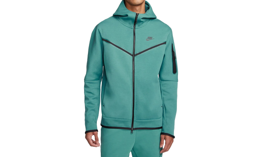 Sportswear Tech Fleece Full‑Zip Hoodie "Mineral Teal" CU4489 381