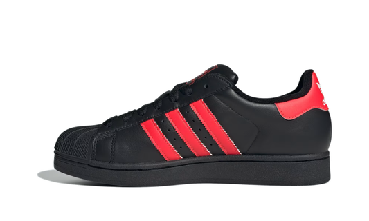 SUPERSTAR II "Core Black Lucid Red Cloud White" JQ3176