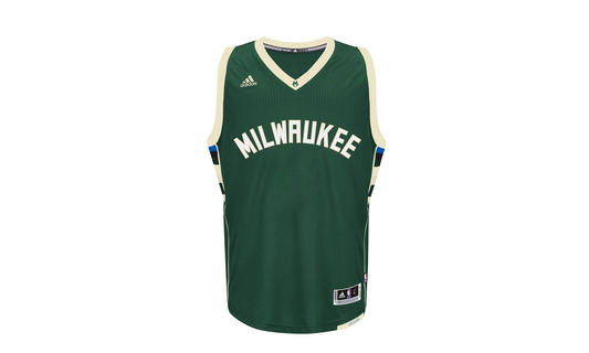 Milwaukee Bucks Swingman Jersey "Green / Beige" A74055