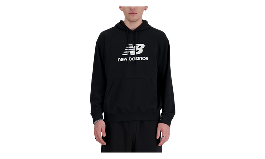 Sport Essentials Fleece Logo Hoodie "Black / White" MT41505BK