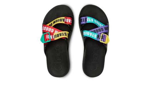 OMEN'S CHILLOS SLIDE WMNS "Stadium Goods x Chaco - Bits & Bobs V2" JCH198502